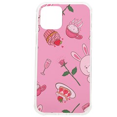 Valentine Pattern Iphone 12 Pro Max Tpu Uv Print Case by designsbymallika
