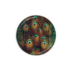 Peacock Feathers Hat Clip Ball Marker (10 Pack)
