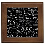 E=mc2 Text Science Albert Einstein Formula Mathematics Physics Framed Tile