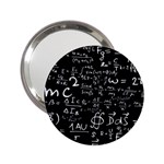 E=mc2 Text Science Albert Einstein Formula Mathematics Physics 2.25  Handbag Mirrors