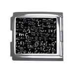 E=mc2 Text Science Albert Einstein Formula Mathematics Physics Mega Link Italian Charm (18mm)