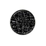 E=mc2 Text Science Albert Einstein Formula Mathematics Physics Hat Clip Ball Marker (4 pack)