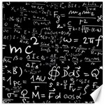 E=mc2 Text Science Albert Einstein Formula Mathematics Physics Canvas 12  x 12 