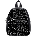 E=mc2 Text Science Albert Einstein Formula Mathematics Physics School Bag (Small)