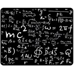 E=mc2 Text Science Albert Einstein Formula Mathematics Physics Fleece Blanket (Medium)