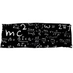 E=mc2 Text Science Albert Einstein Formula Mathematics Physics Body Pillow Case Dakimakura (Two Sides)