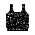 E=mc2 Text Science Albert Einstein Formula Mathematics Physics Full Print Recycle Bag (M)