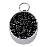 E=mc2 Text Science Albert Einstein Formula Mathematics Physics Mini Silver Compasses
