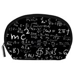 E=mc2 Text Science Albert Einstein Formula Mathematics Physics Accessory Pouch (Large)