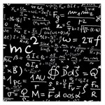 E=mc2 Text Science Albert Einstein Formula Mathematics Physics Square Satin Scarf (36  x 36 )