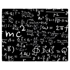 E=mc2 Text Science Albert Einstein Formula Mathematics Physics Premium Plush Fleece Blanket (medium) by uniart180623