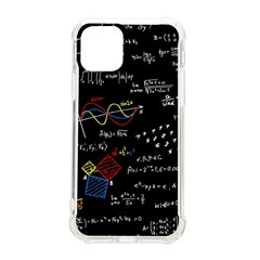 Black Background With Text Overlay Mathematics Formula Board Iphone 11 Pro 5 8 Inch Tpu Uv Print Case by uniart180623