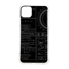 Black Background With Text Overlay Mathematics Trigonometry Iphone 11 Pro Max 6 5 Inch Tpu Uv Print Case by uniart180623