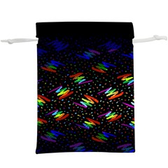 Rainbows Pixel Pattern Lightweight Drawstring Pouch (xl) by uniart180623