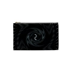 Abstract Mandala Twirl Cosmetic Bag (small) by uniart180623