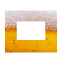 Beer Texture Liquid Bubbles White Tabletop Photo Frame 4 x6  by uniart180623