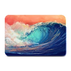 Artistic Wave Sea Plate Mats by uniart180623