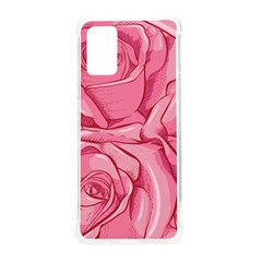 Pink Roses Pattern Floral Patterns Samsung Galaxy S20plus 6 7 Inch Tpu Uv Case by uniart180623