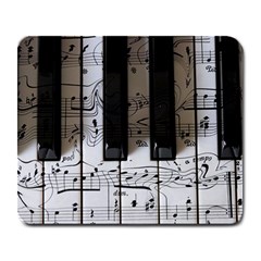 Music Piano Instrument Sheet Large Mousepad by uniart180623