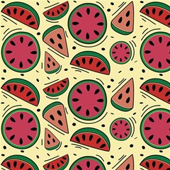 Watermelon Pattern Slices Fruit Play Mat (rectangle) by uniart180623