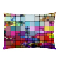 To Dye Abstract Visualization Pillow Case by uniart180623