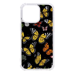 Flowers Butterfly Blooms Flowering Spring Iphone 13 Pro Tpu Uv Print Case by Simbadda