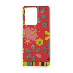Flowers Pattern Samsung Galaxy S20 Ultra 6 9 Inch Tpu Uv Case by Simbadda