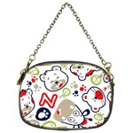 Animals Pattern Chain Purse (Two Sides) Back