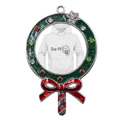 (2) Metal X mas Lollipop With Crystal Ornament by Alldesigners