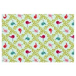 Birds Pattern Background Banner and Sign 6  x 4 
