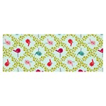 Birds Pattern Background Banner and Sign 8  x 3 