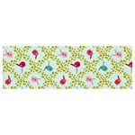Birds Pattern Background Banner and Sign 12  x 4 