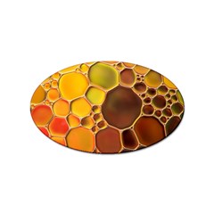 Abstract Oil Painting Sticker Oval (100 Pack) by Excel