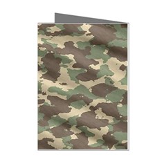 Camouflage Design Mini Greeting Cards (pkg Of 8)