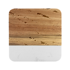 Camouflage Design Marble Wood Coaster (square) by Excel
