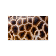 Giraffe Skin Design Sticker (rectangular) by Excel
