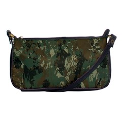 Camouflage-splatters-background Shoulder Clutch Bag