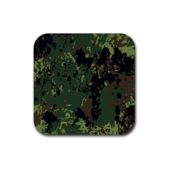 Military-background-grunge---- Rubber Coaster (square) by Simbadda