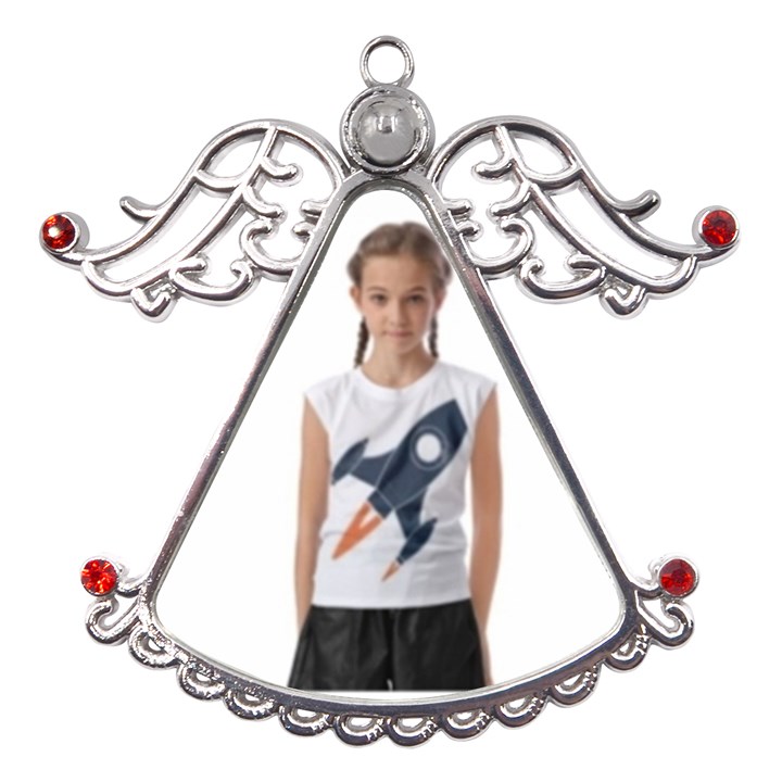 Img 20230716 195940 Img 20230716 200008 Metal Angel with Crystal Ornament