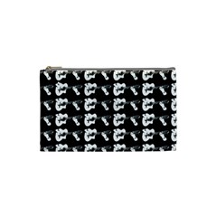 Guitar Player Noir Graphic Cosmetic Bag (small) by dflcprintsclothing