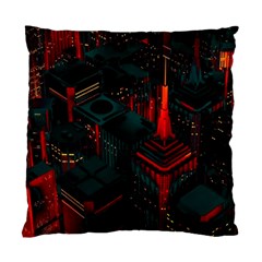 A Dark City Vector Standard Cushion Case (one Side) by Proyonanggan