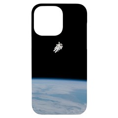 Amazing Stunning Astronaut Amazed Iphone 14 Pro Max Black Uv Print Case by Proyonanggan