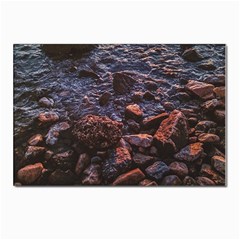 Twilight Treasures: Rocky Beachscape  Postcards 5  X 7  (pkg Of 10) by dflcprintsclothing