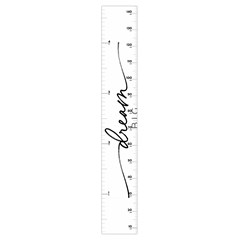 Dream Big Growth Chart Height Ruler For Wall by flowerland