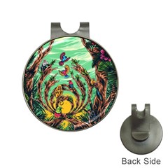 Monkey Tiger Bird Parrot Forest Jungle Style Hat Clips With Golf Markers by Grandong