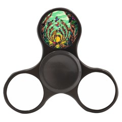 Monkey Tiger Bird Parrot Forest Jungle Style Finger Spinner by Grandong