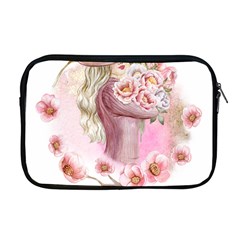 Women With Flowers Apple Macbook Pro 17  Zipper Case by fashiontrends