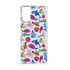 Sea Creature Themed Artwork Underwater Background Pictures Samsung Galaxy Note 20 Tpu Uv Case by Bangk1t