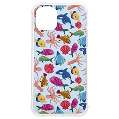 Sea Creature Themed Artwork Underwater Background Pictures Iphone 12/12 Pro Tpu Uv Print Case by Bangk1t