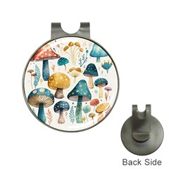 Mushroom Forest Fantasy Flower Nature Hat Clips With Golf Markers